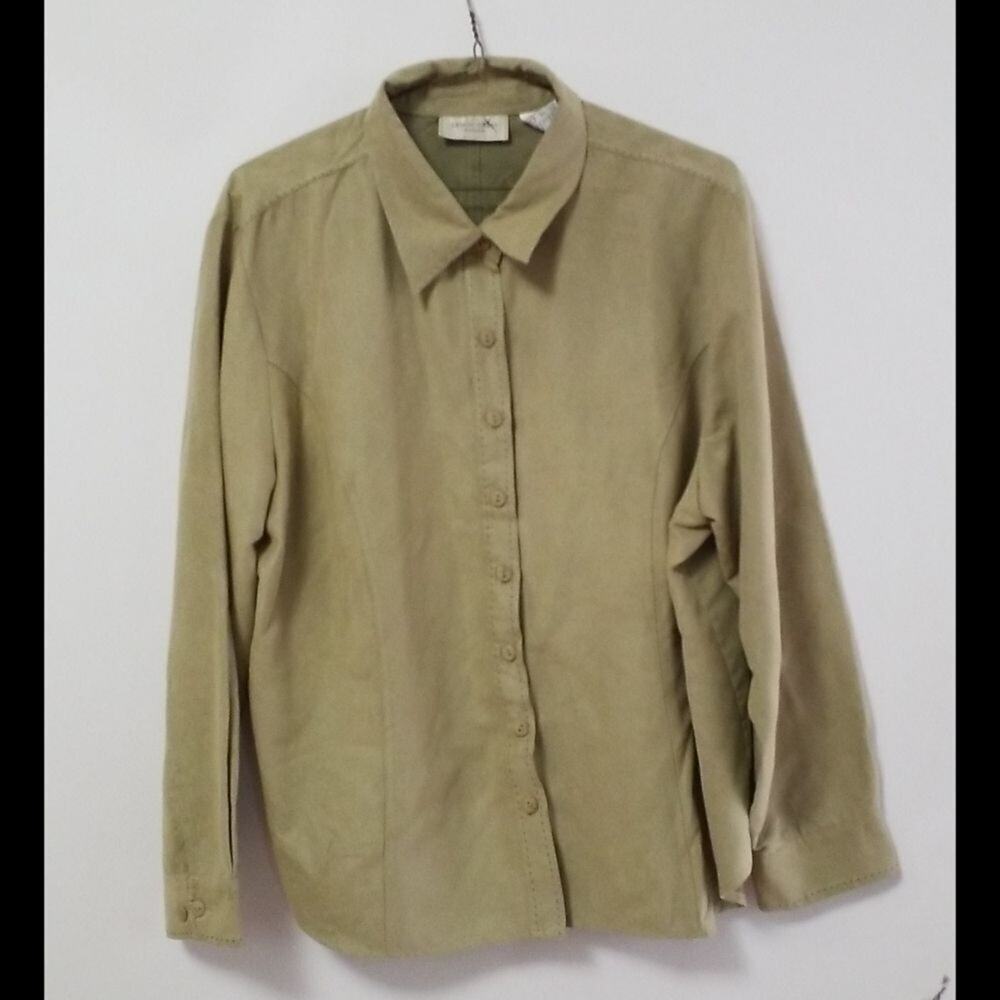 LEMON.GRASS WOMAN BUTTON DOWN BLOUSE SIZE…